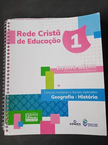 40 Livros Apostilas 1º Primero Ano Ensino Médio Rede Cristã Educação Editora Somos