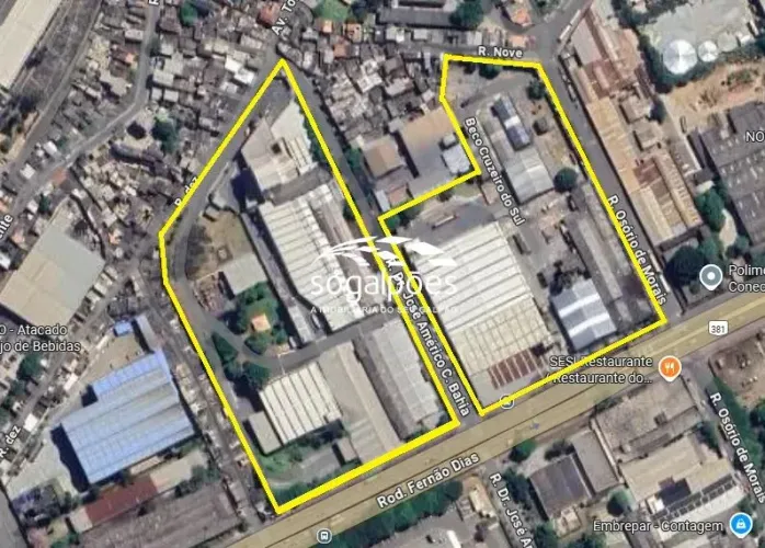 Galpão à venda, 20 vagas, Cidade Industrial - CONTAGEM/MG