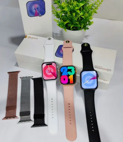 Smartwatch W99 PRO tela infinita 1,97 +pulseiras extra e película