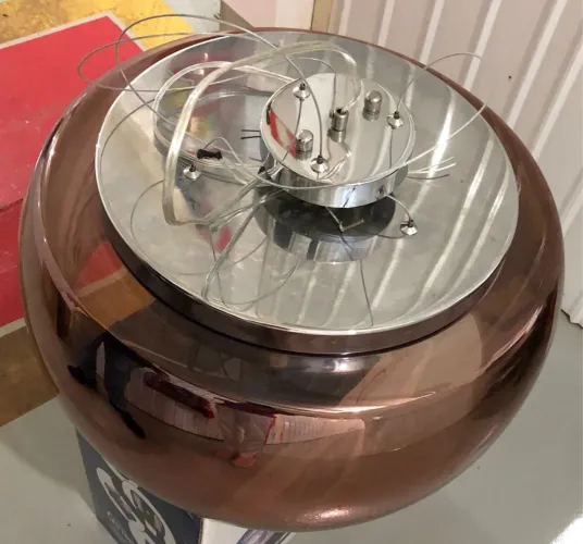 Lustre espelhado Rosé