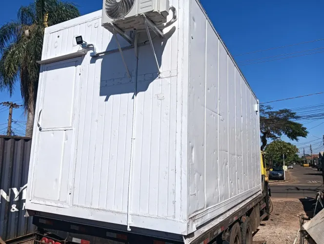 Container escritório com wc