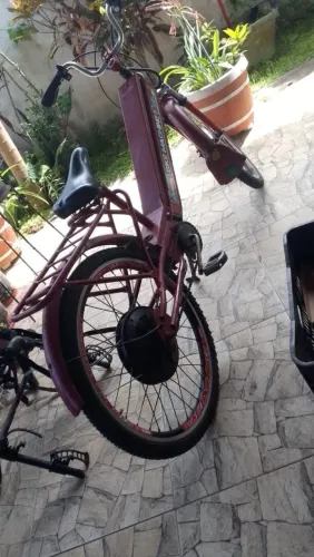 Bicicleta elétrica aceitamos cartões.