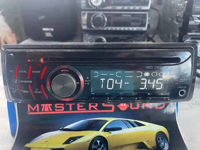Cd rádio auxiliar h Buster hbd-2350mp lindo aparelho