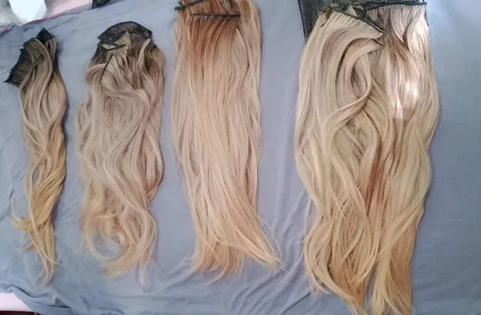 Mega hair Louro Brasileiro do Sul