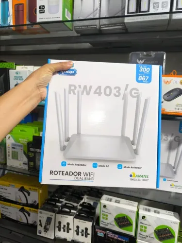 ROTEADOR WIFI 5G REPETIDOR DE SINAL WIFI