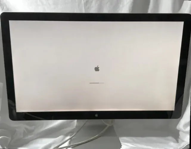 Apple monitor LED Cinema Display 27 polegadas. Modelo A1316 (2010) + Adaptador Thunderbolt