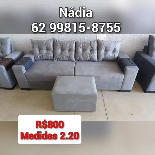SOFÁ SOFÁ 4 LUGARES 2.20MT