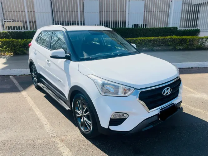 Hyundai Creta 2018 Branco Completo + Automático Aceito Troca Por Carro 