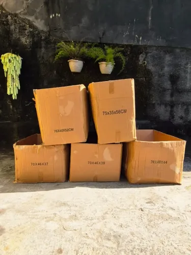Caixas de Papelão Usadas, Grandes e Resistentes