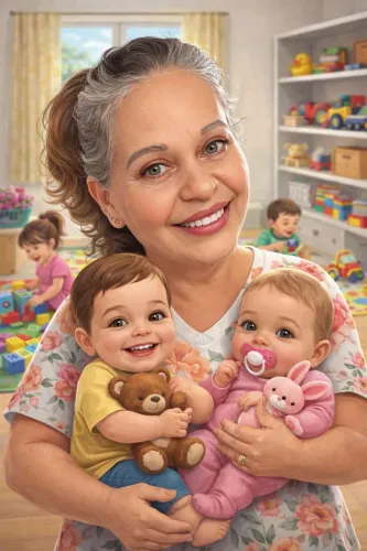 Tia jucy  cuidadora infantil 