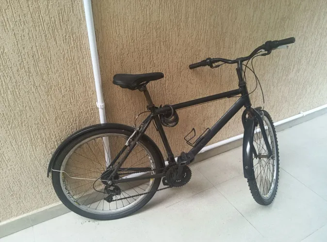 Bicicleta Caloi Aro 26 + acessórios