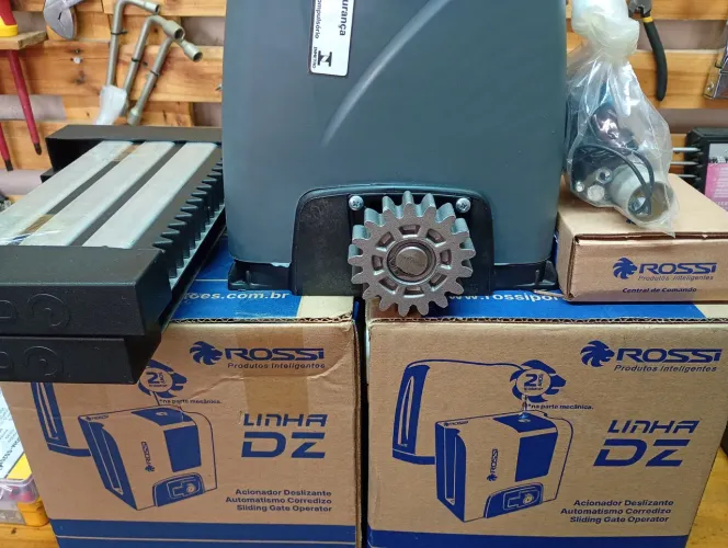 Motor dz nano rossi  para portões de até 600kg