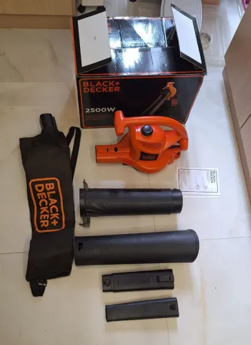 Soprador Aspirador Triturador Black+Decker Bv25