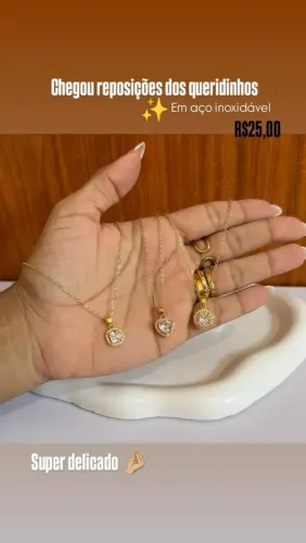 Cordões em aço inoxidável