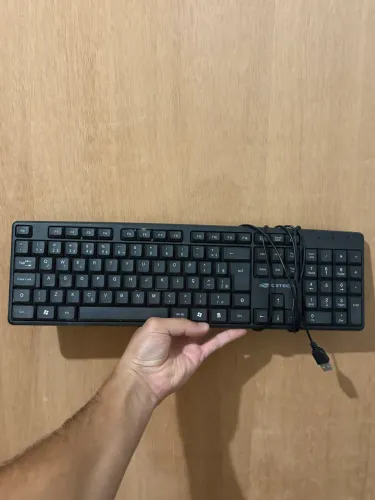 Teclado para computador com fio