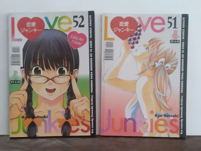 Mangá Love Junkies - Coleção Completa 52 volumes
