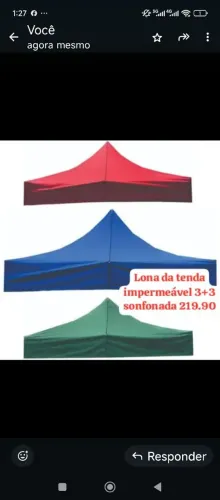 Lona de Brenda 3+3 sonfonada Impermeável