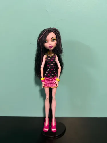 Kit Monster High Original Mattel - Draculaura Creepateria + Frankie Stein Ghoul Spirit