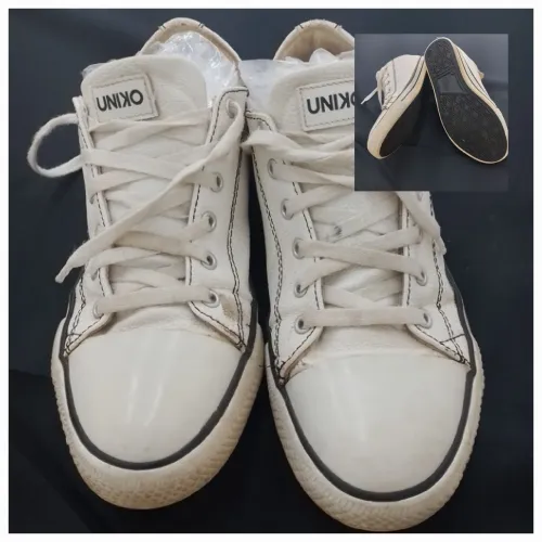 Tênis Branco Couro n 38