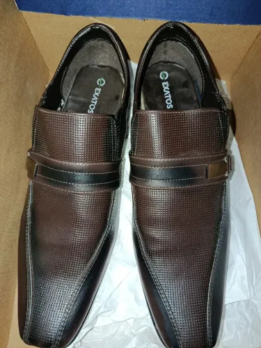 Sapato social bico fino