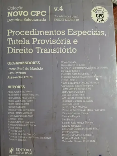 Procedimentos especiais no Cpc