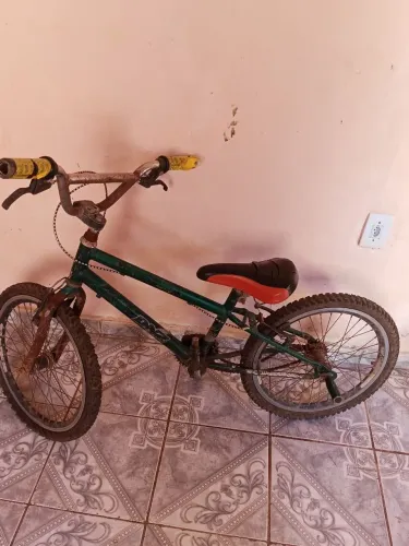 Bicicleta e fogão 4 bocas 