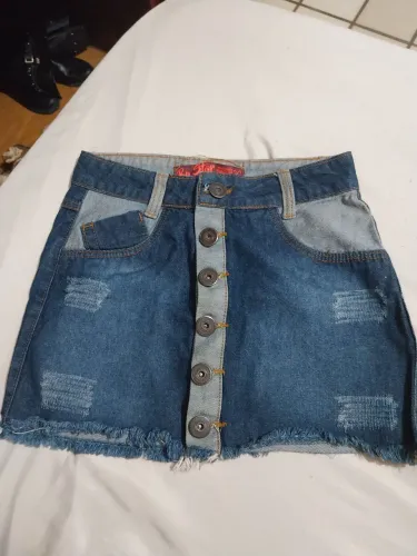 Saia jeans 