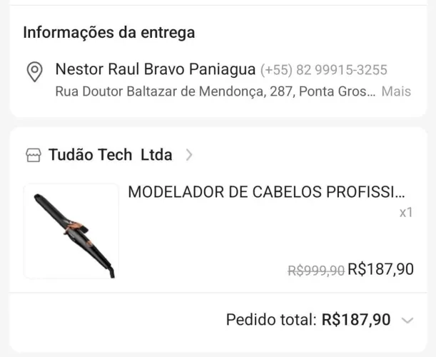 Aparelhos salão de beleza