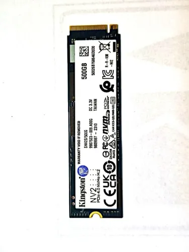 SSD NVMe Kingston 500GB