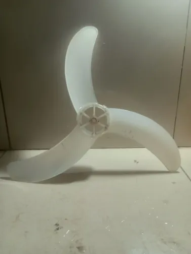 Hélice Ventilador Arge 50cm Transparente / Leitosa (3 Pás)