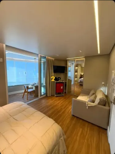 Apartamento à venda mobiliado na Bela Vista, 1 quarto, 1 banheiro, 1 vaga de garagem, 35m²