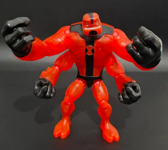 Ben 10 Quatro Braços Alien World Boneco Articulado Original Sunny