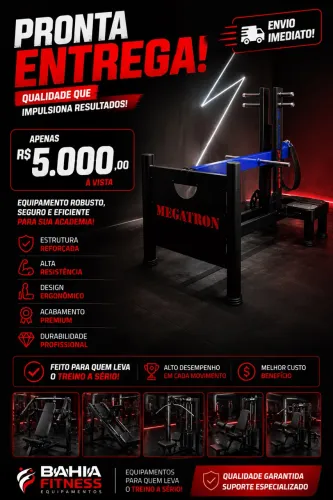 Equipamento de academia 