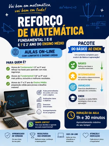 Reforço de matemática 