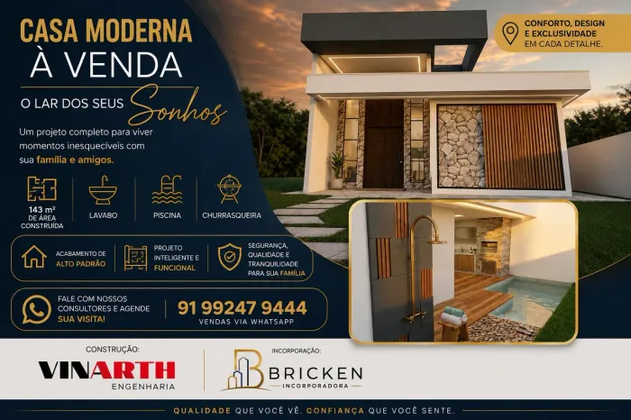 Vendo casa Jardins Marselha 