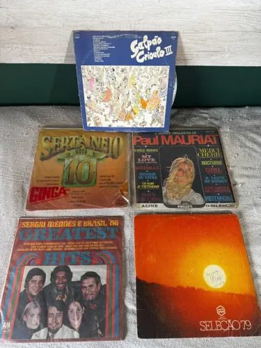 Lote LP Disco Vinil - Diversos