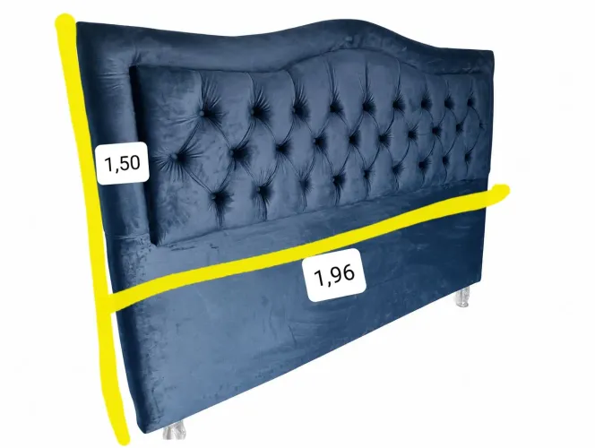 Cabeceira Super KING NOVA medindo 1,96 X 1,50 ENTREGAMOS