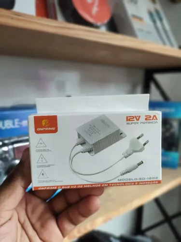 Adaptador/fonte para câmera Wi-fi 12V