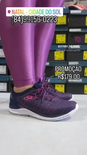 Tênis feminino pra academia Olympikus-Original  R$179.00