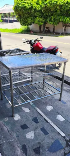 Bancada inox 