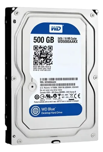 Hd Wd Desktop 500gb Azul (Usado)
