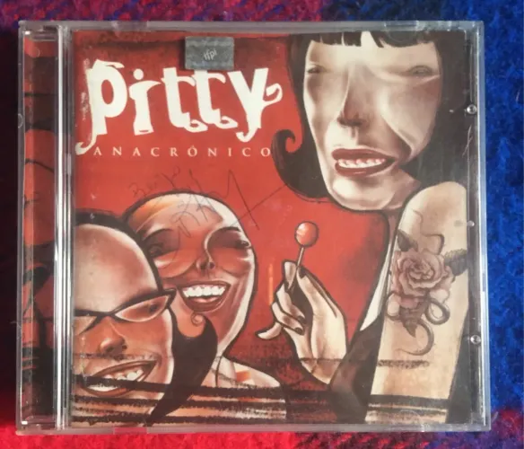 CD Pitty Anacrônico Autografado pela Pitty