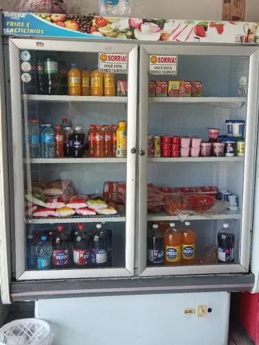 Freezer vertical frinox