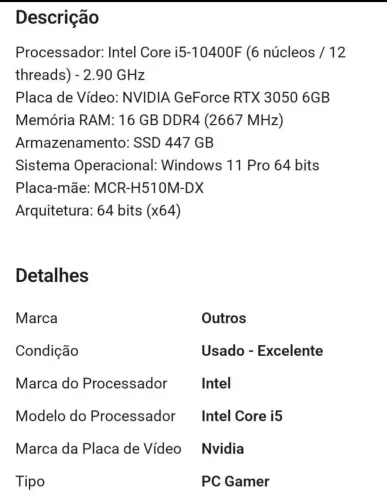 CPU GAMER