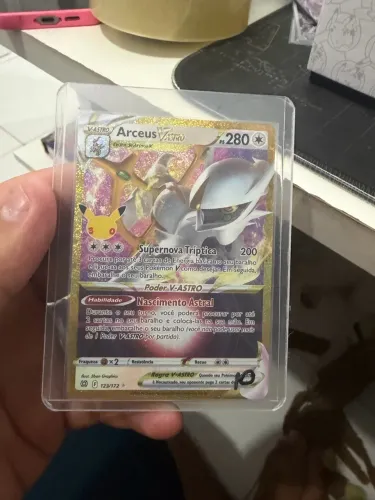 Carta Pokémon 30 anos Arceus Vastro 123/172