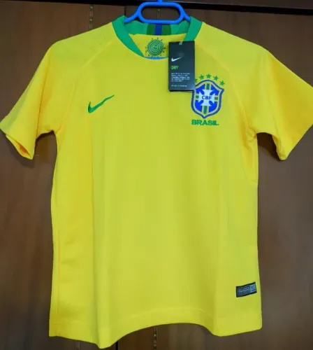 Camisa Brasil Seleção Feminina Modelo Titular 