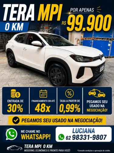 Volkswagen Tera 1.0 MPI Flex 12V 5P Mec. 2026