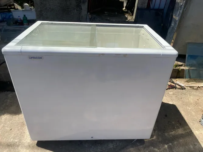 Freezer porta de vidro 2 portas