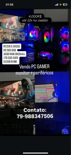 COMPUTADOR GAMER