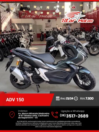 Honda ADV 150 2024 - Apenas 7.500 km
